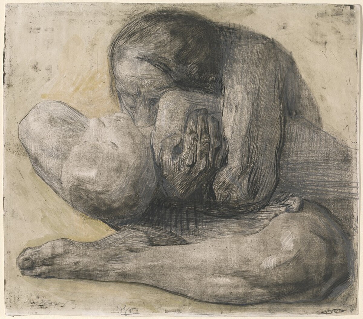 Woman with Dead Child (Frau mit totem Kind) by Käthe Kollwitz