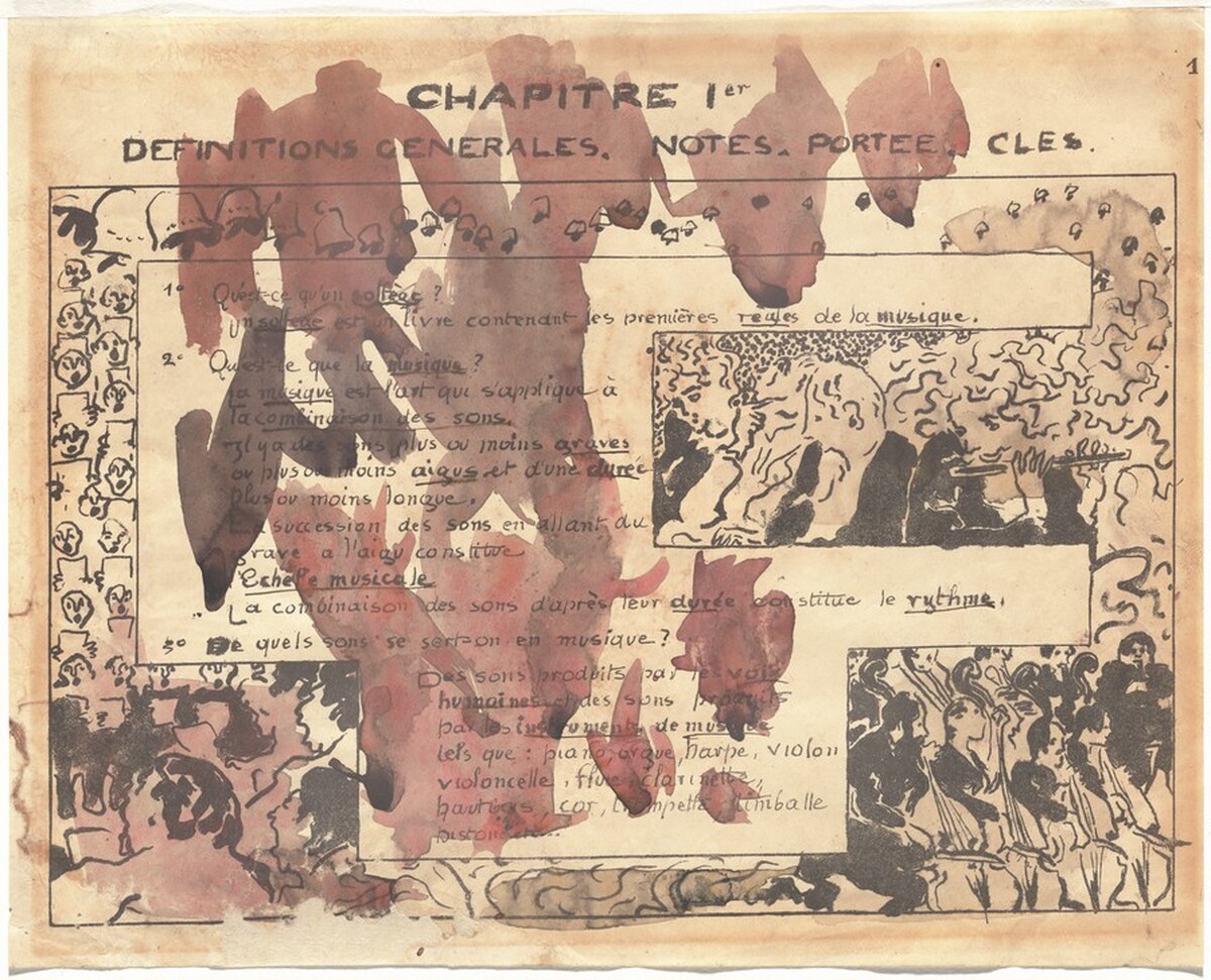 Petite solfège illustré, chapitre 1 by Pierre Bonnard