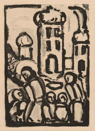 Christ et Pouvres from the series Passion