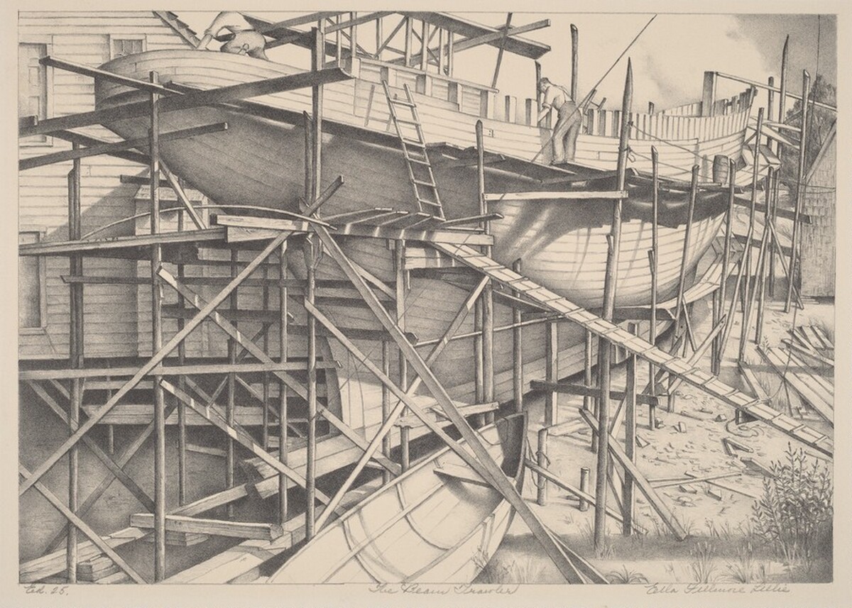 The Beam Trawler by Ella Fillmore Lillie