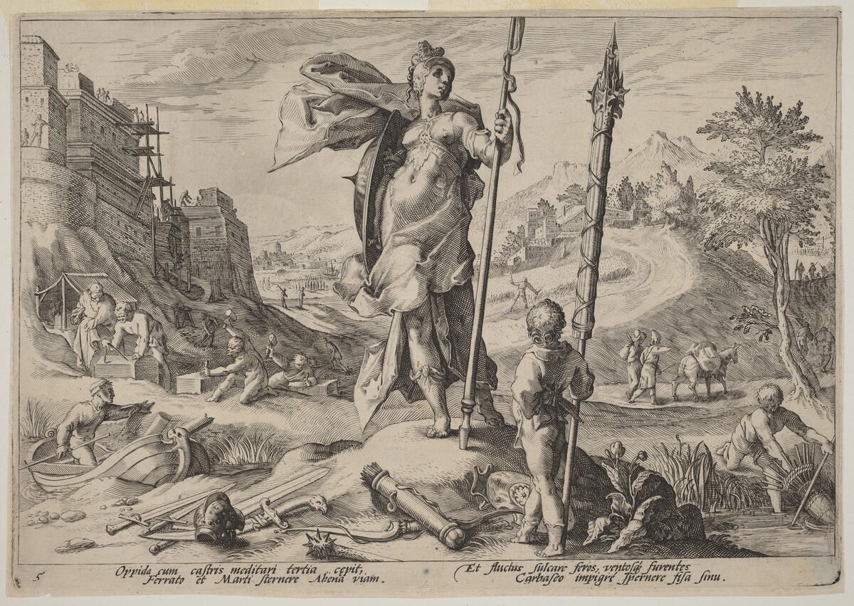 The Age of Bronze by Workshop of Hendrick Goltzius, after Hendrick Goltzius