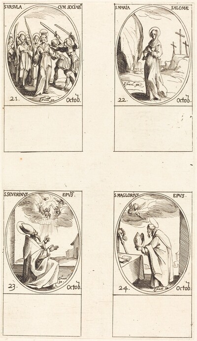 St. Ursula and Companions; St. Mary Salome; St. Severinus; St. Maglorius