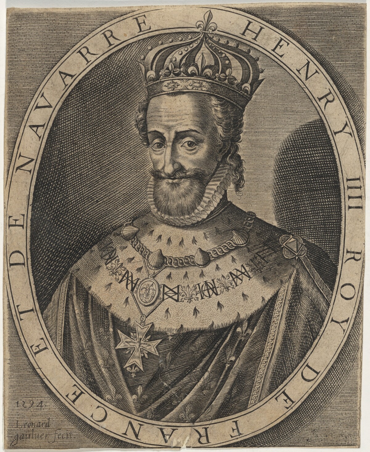 Henry IV by Léonard Gaultier