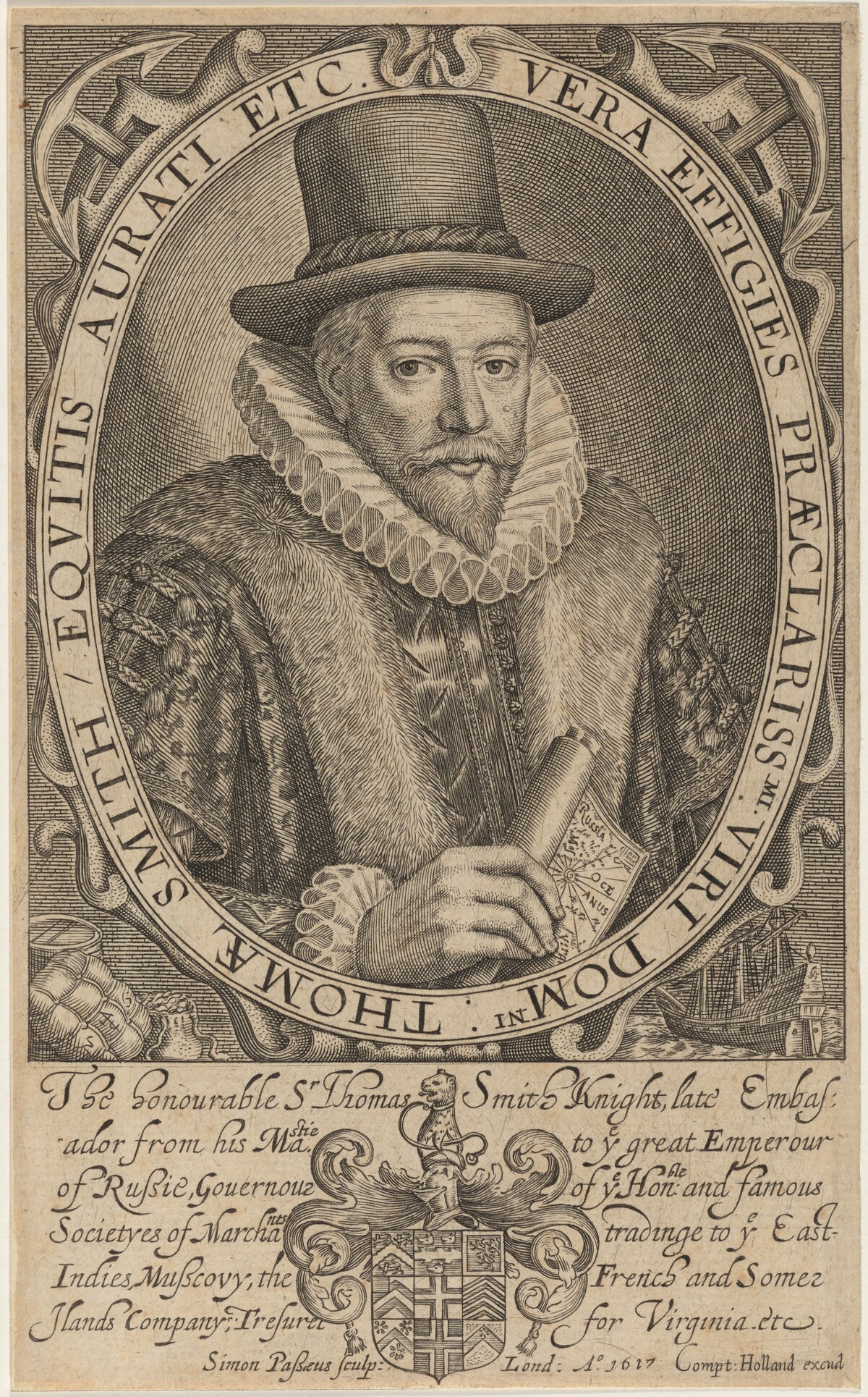 Sir Thomas Smith by Simon de Passe