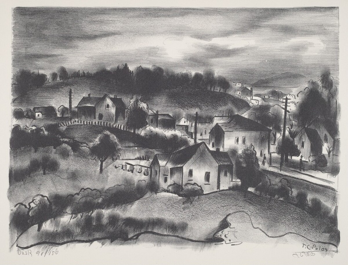 Dusk by Theodore C. Polos