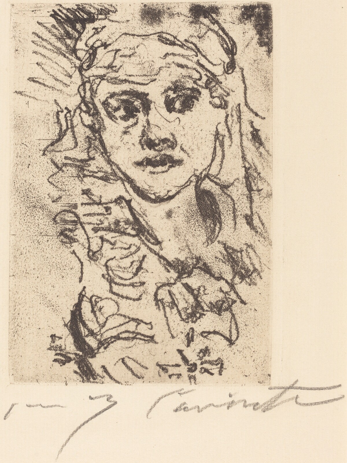 Henny Porten by Lovis Corinth