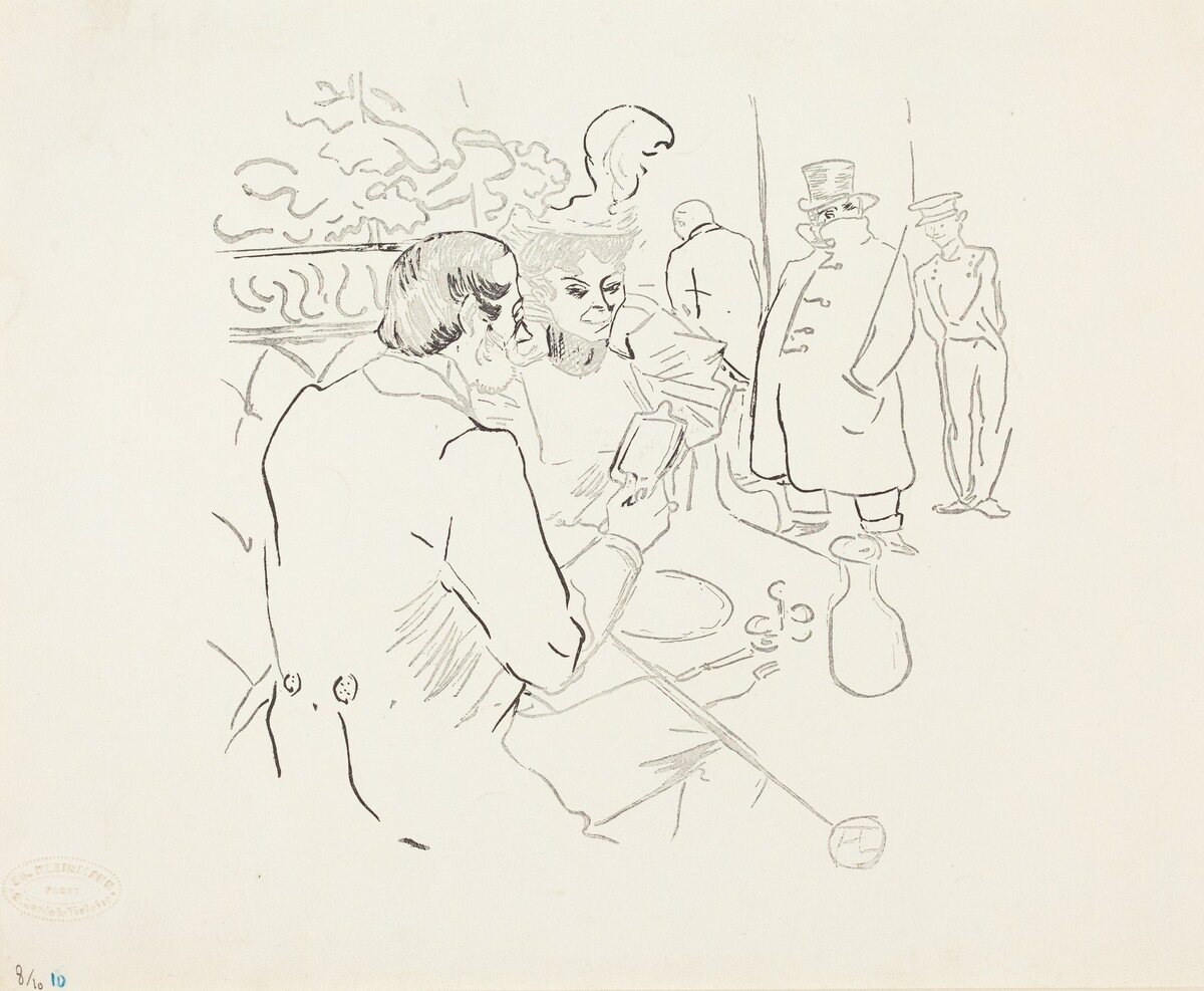 Snobism by Henri de Toulouse-Lautrec