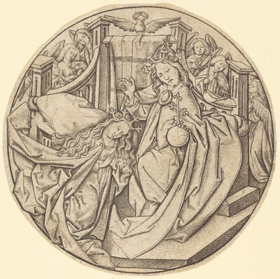 Christ Blessing the Virgin