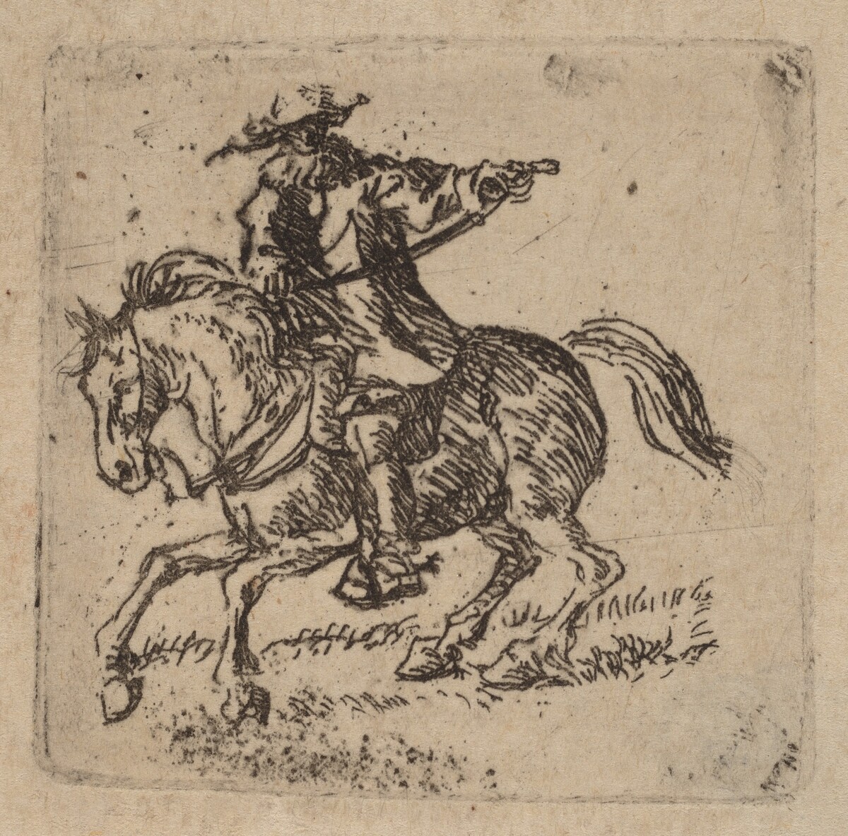 Horseman by Pieter van Laer