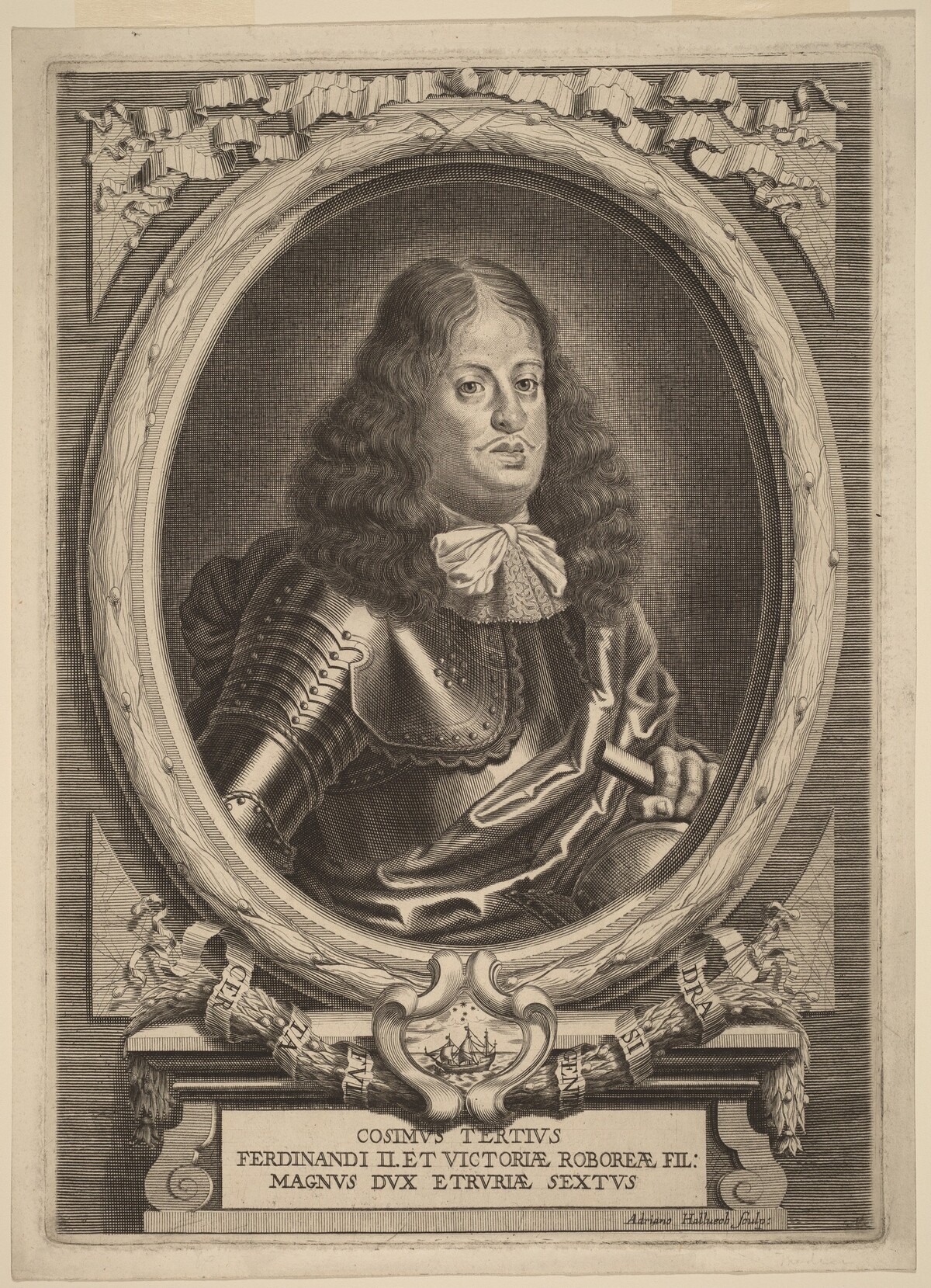 Cosimo III, Grand Duke of Tuscany by Adriaen Haelwegh