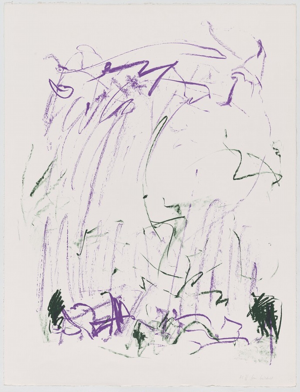 Sides of a River III from Bedford Series by Joan Mitchell