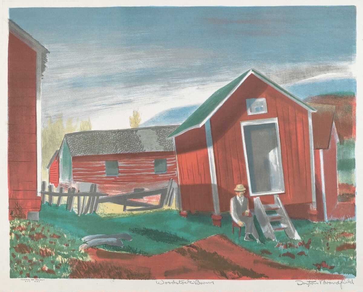 Woodstock Barns by Dayton Brandfield