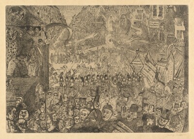 The Entry of Christ into Brussels (L'entree du Christ a Bruxelles)