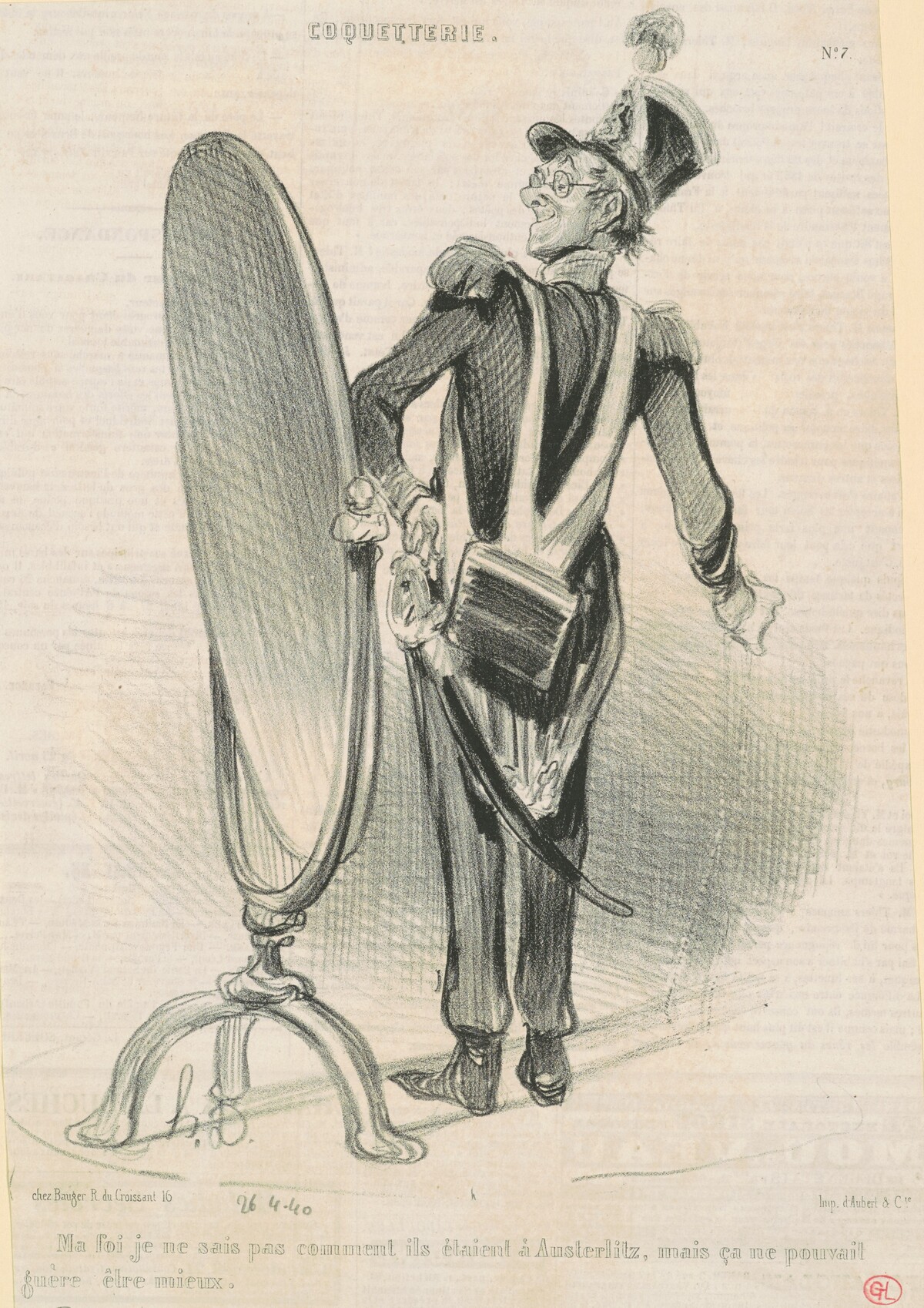 Ma fois je ne sais pas comment ils ... by Honoré Daumier