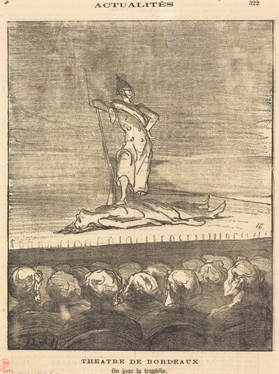 Théâtre de Bordeaux - on joue la tragédie
