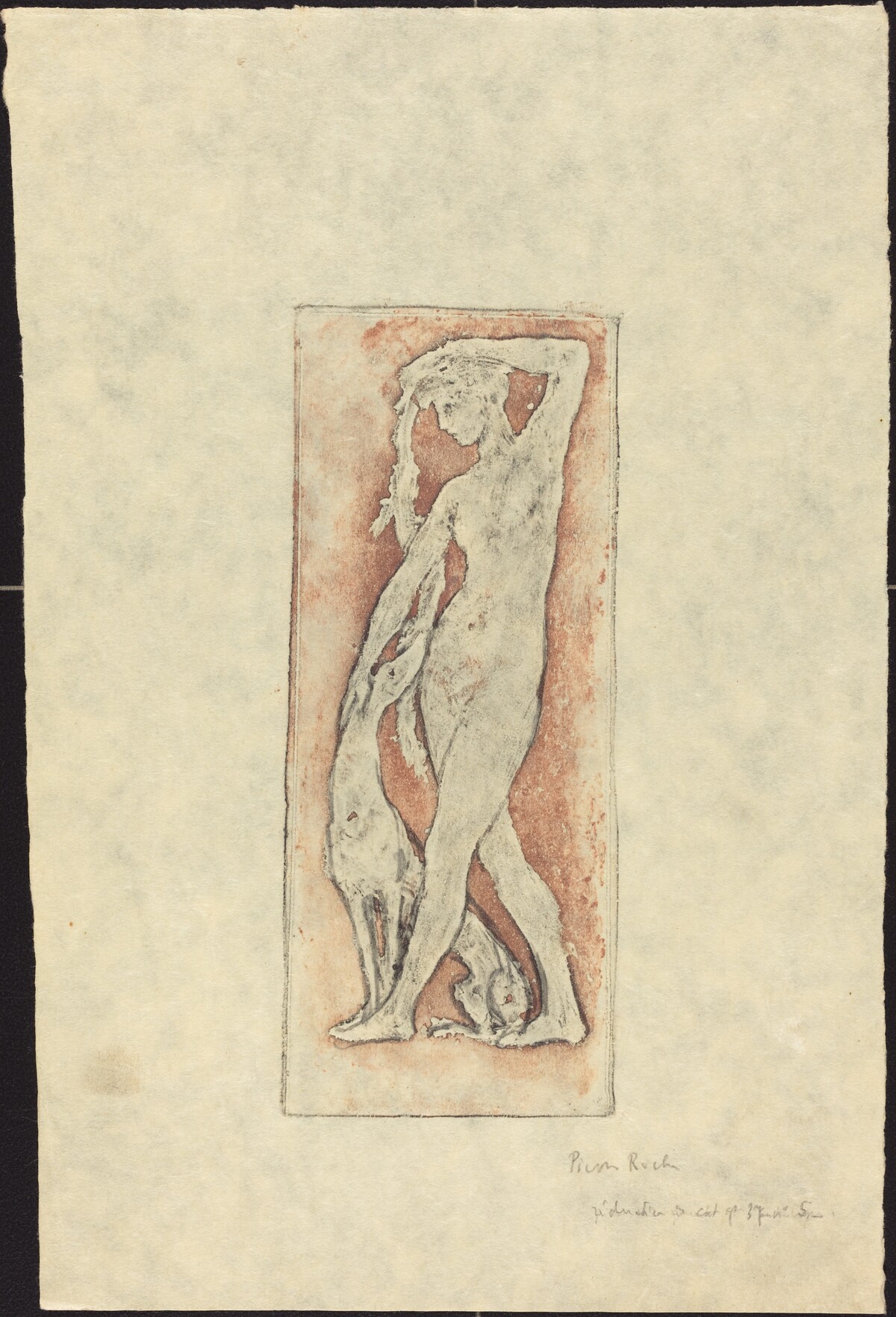Diane au levrier (Diana and a Greyhound) by Pierre Roche