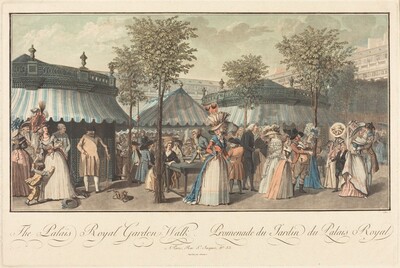 The Palais Royal--Garden's Walk / Promenade du Jardin du Palais Royal