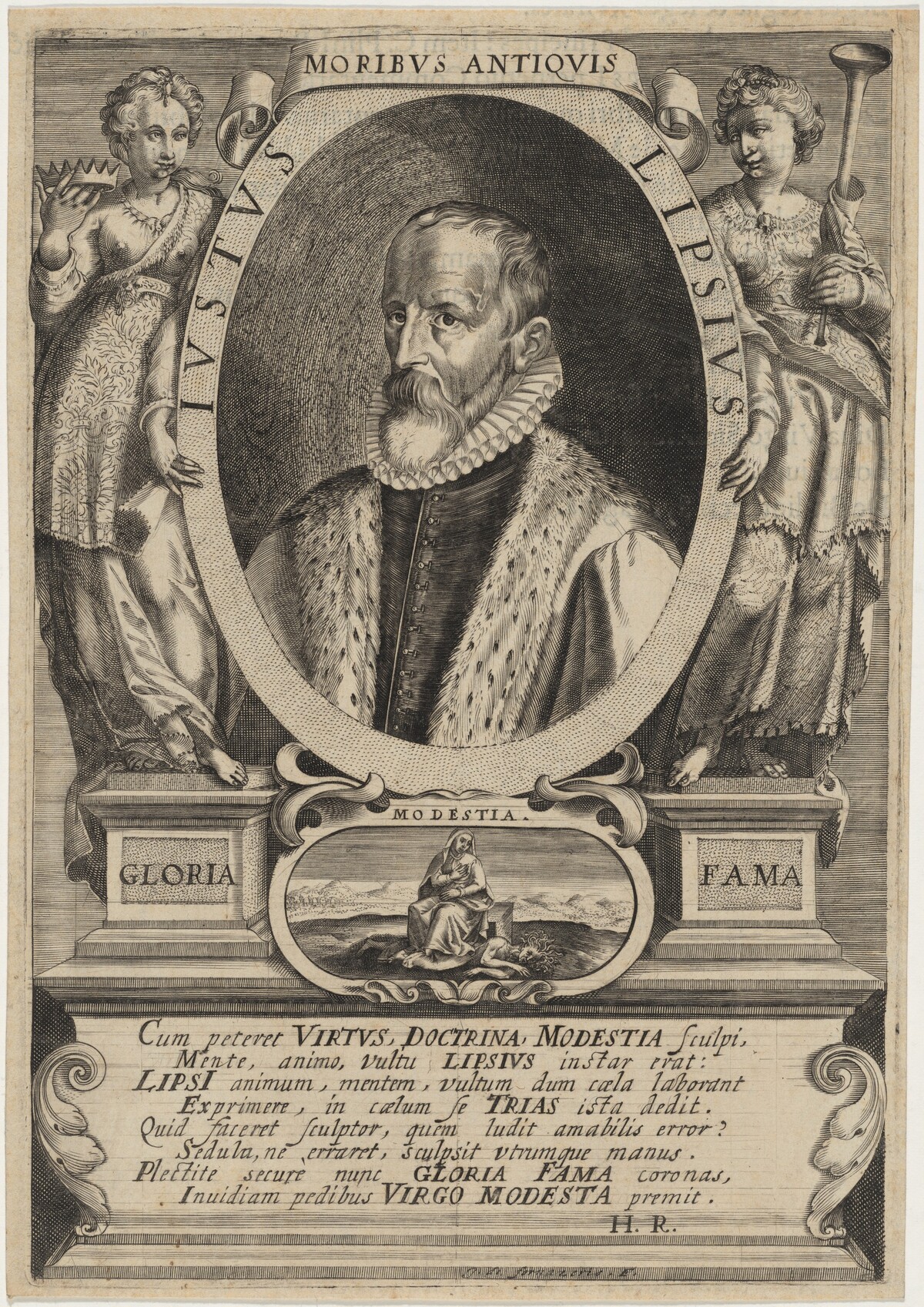 Justus Lipsius by Jacques de Fornazeris