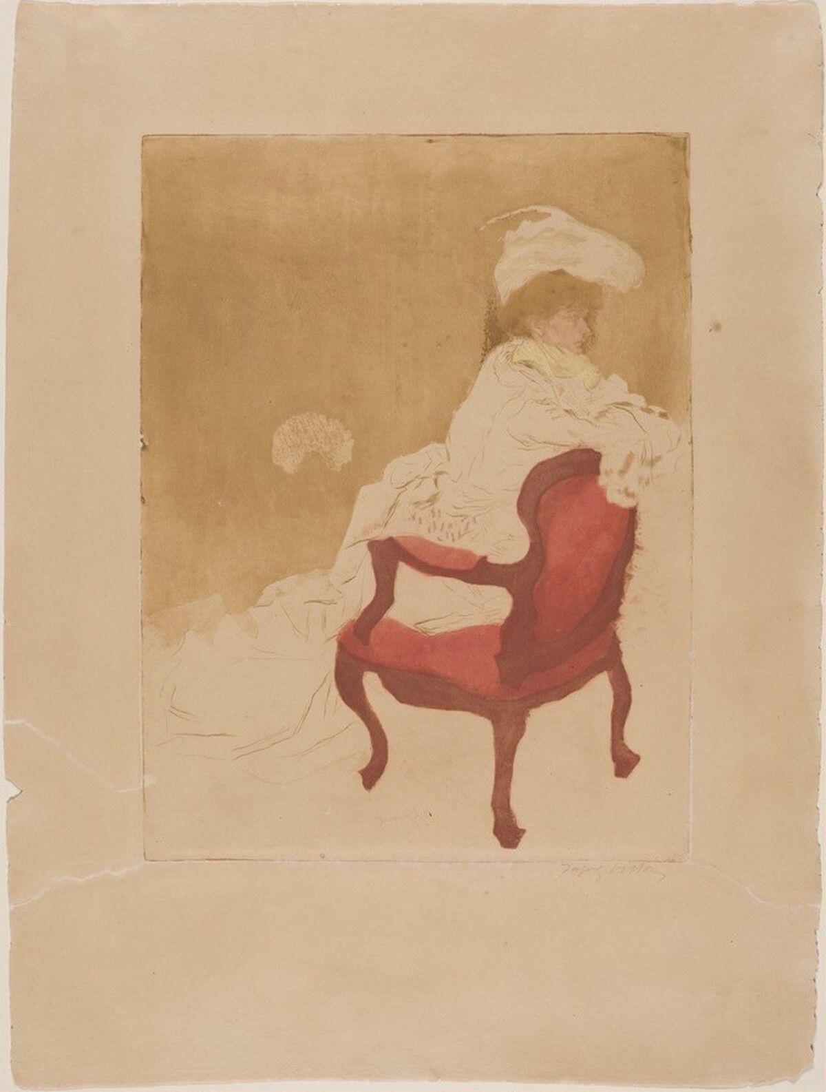 La Parisienne (16) by Jacques Villon