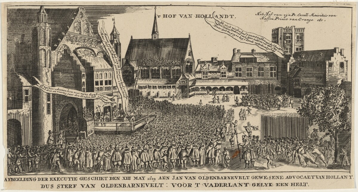Execution of Johan van Oldenbarneveldt by Unknown Artist