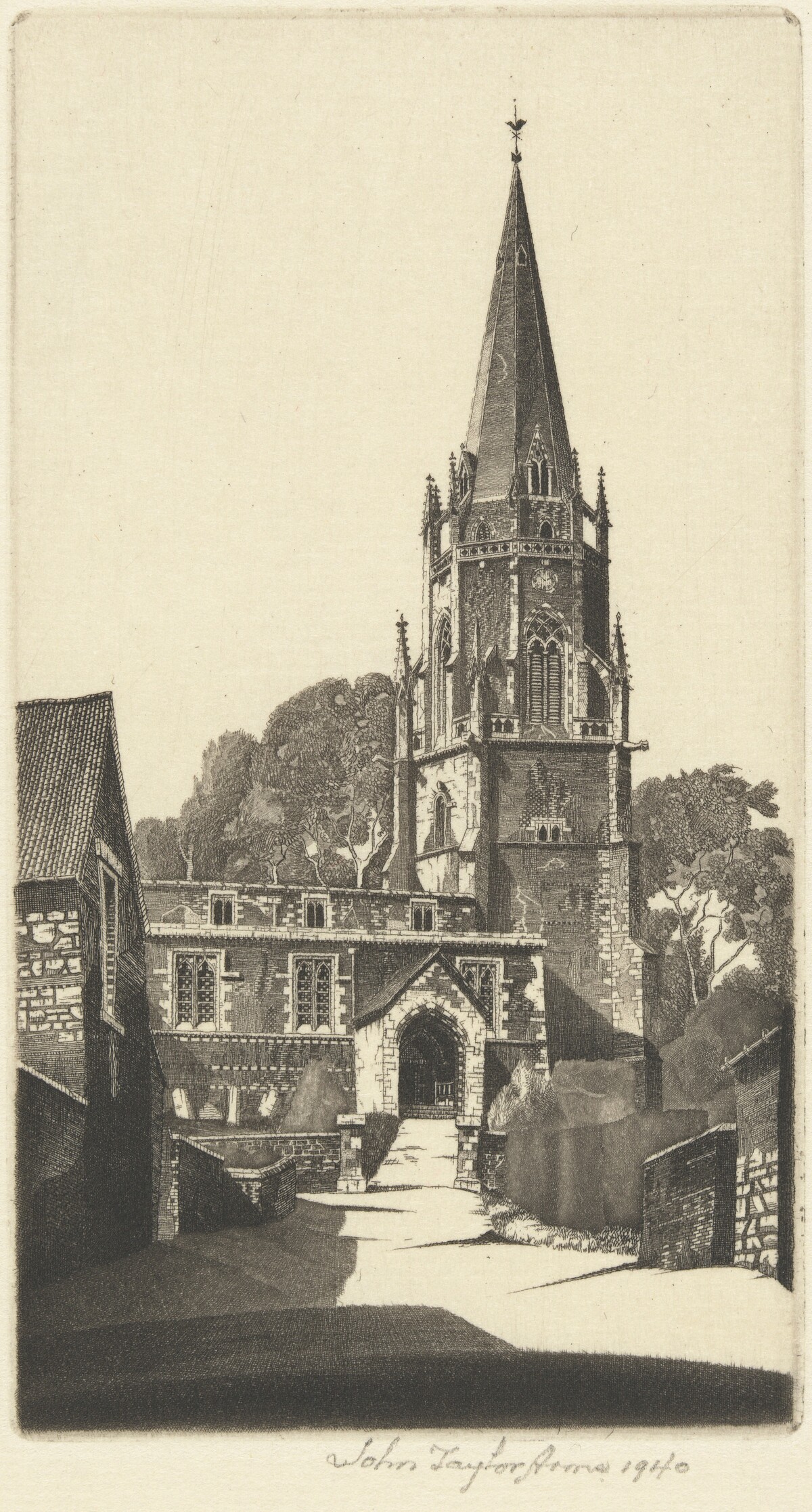 Wilby Church, Northamptonshire, England by John Taylor Arms