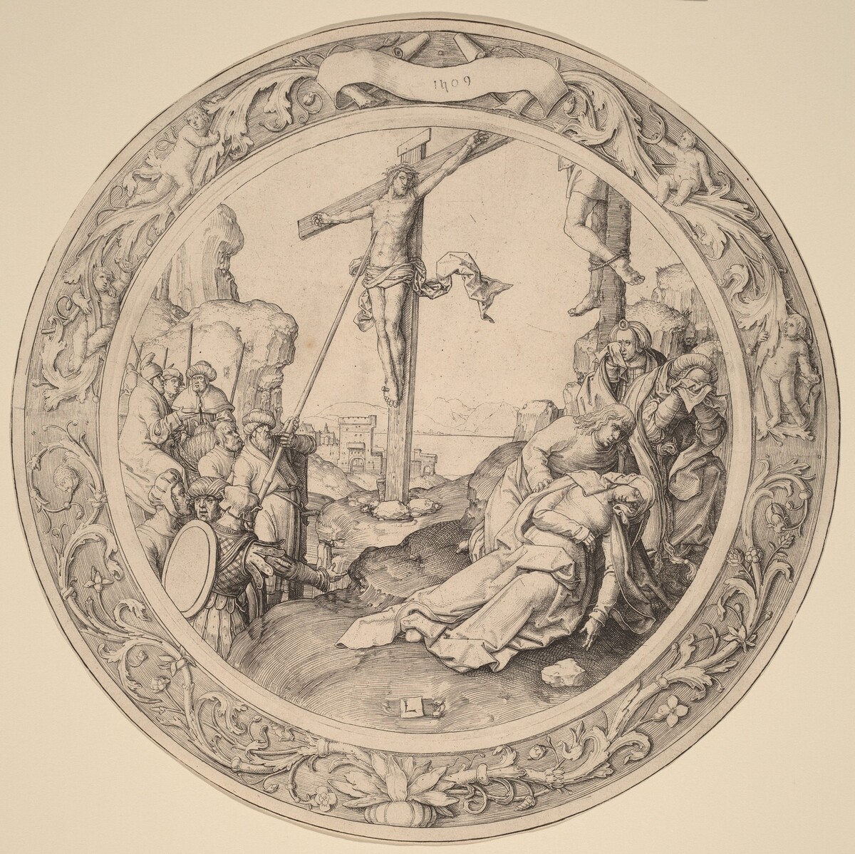 The Crucifixion by Lucas van Leyden