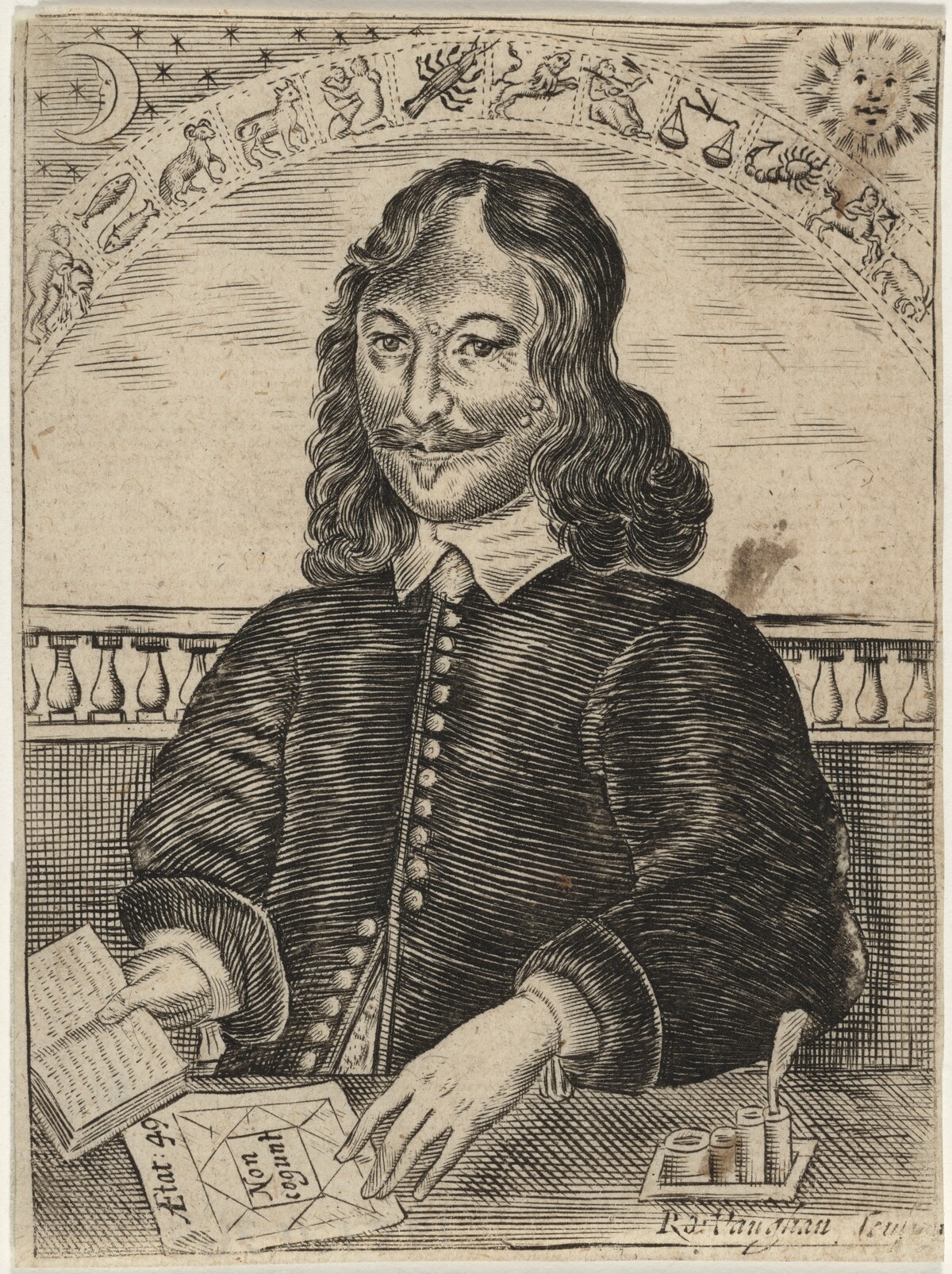 William Lilly by Robert Vaughan