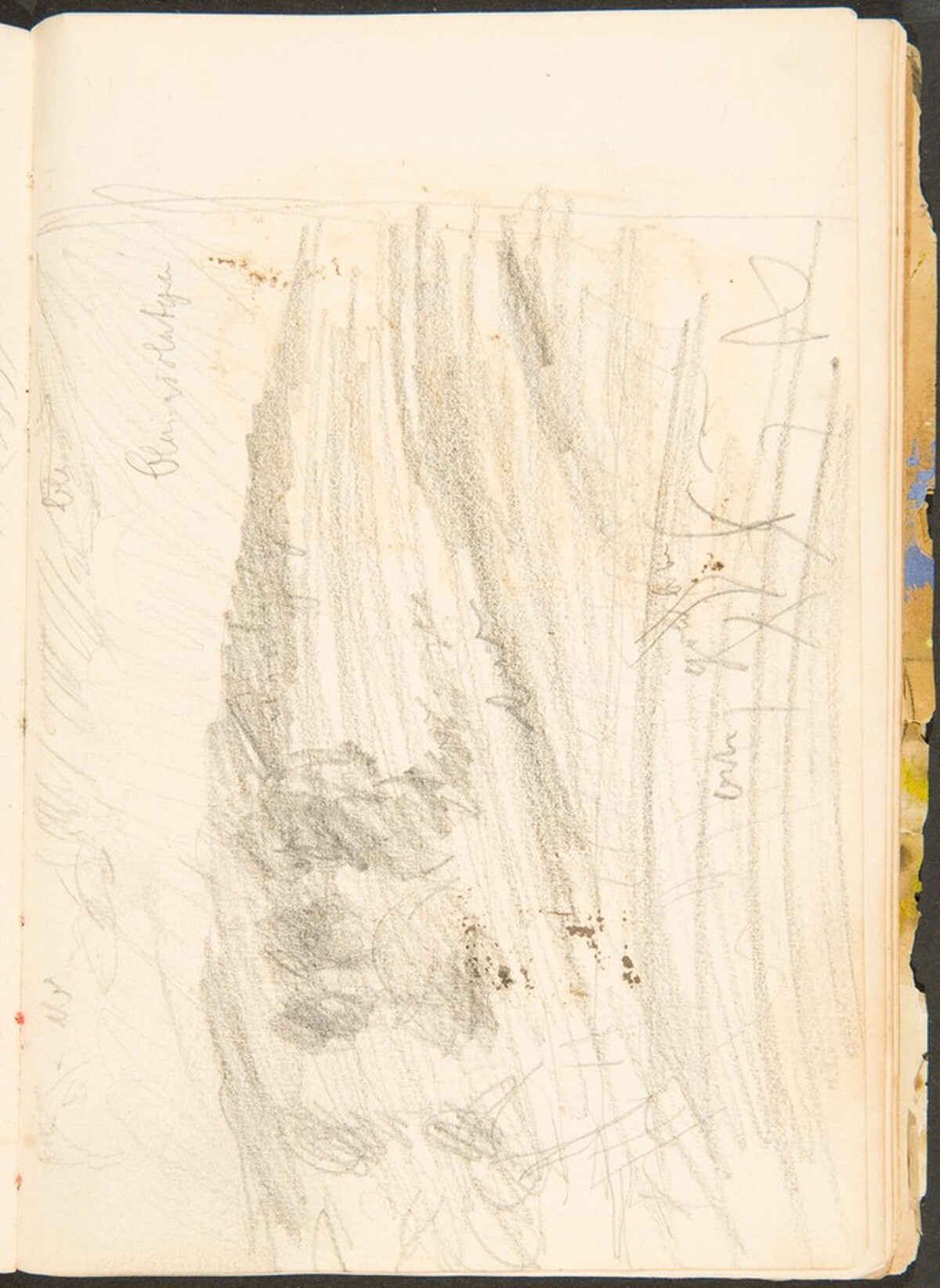 Landschaftsstudie (Landscape) [p. 42] by Max Beckmann
