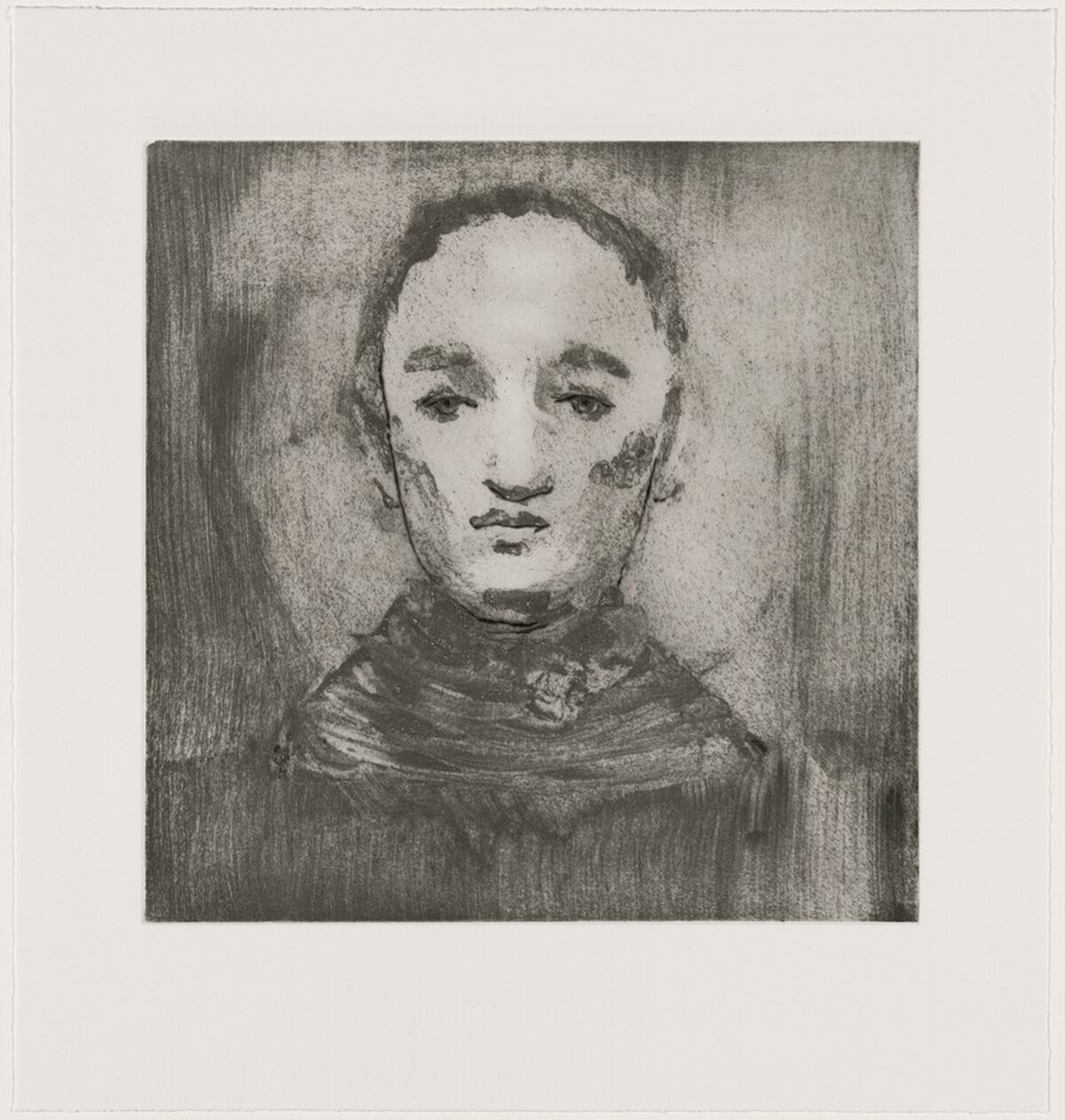 The Old Mirror [working proof 5] by Katsura Funakoshi