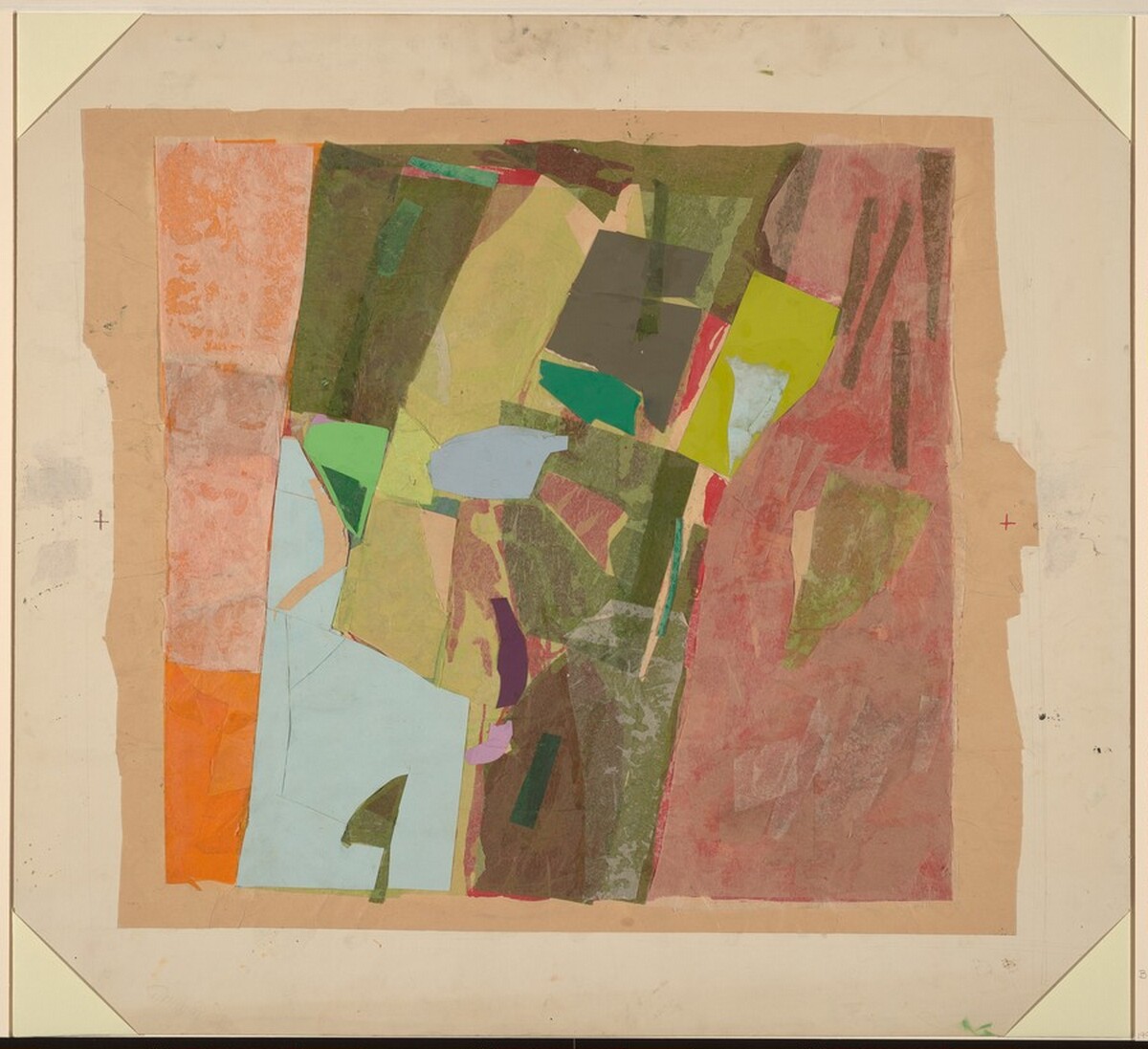 Collage for "Garden #2" by George Bunker
