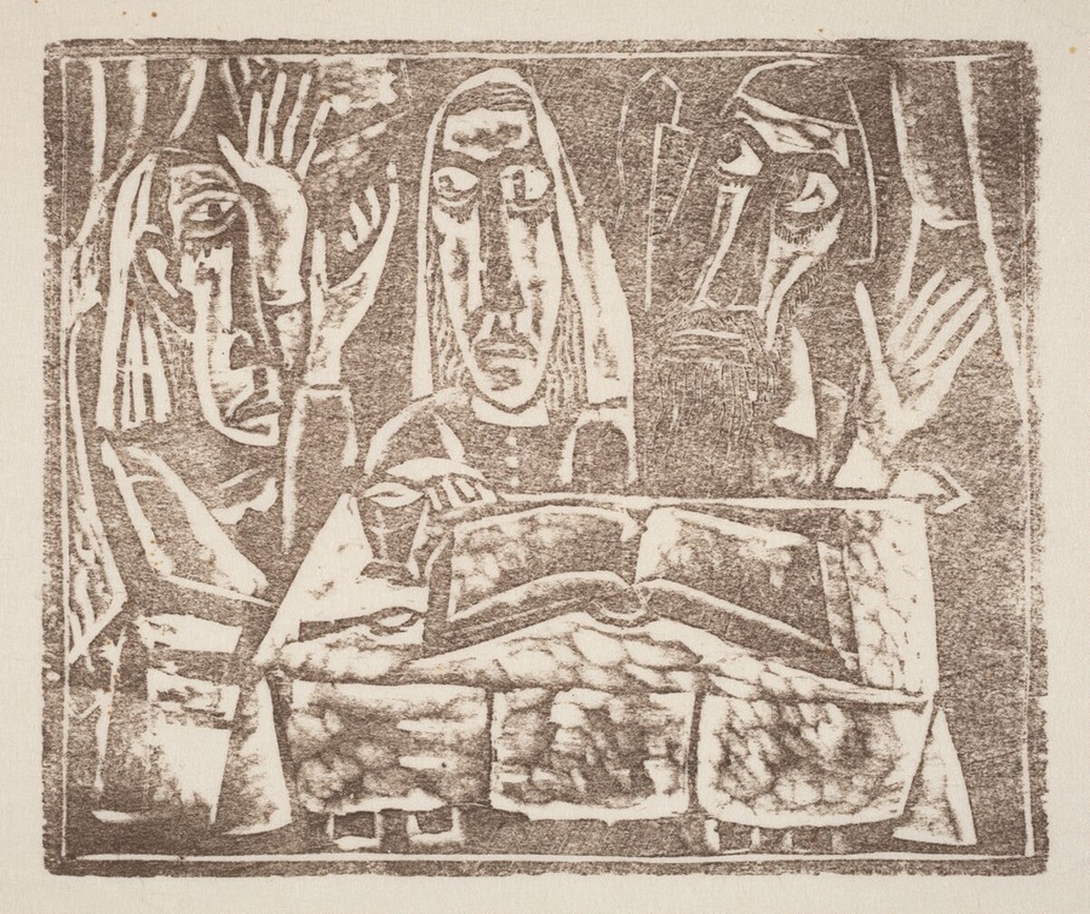 Feast of Passover by Max Weber
