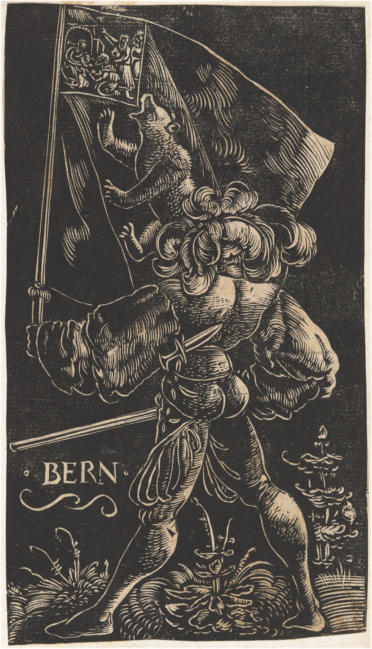 Standard-Bearer for the Canton of Bern by Urs Graf I