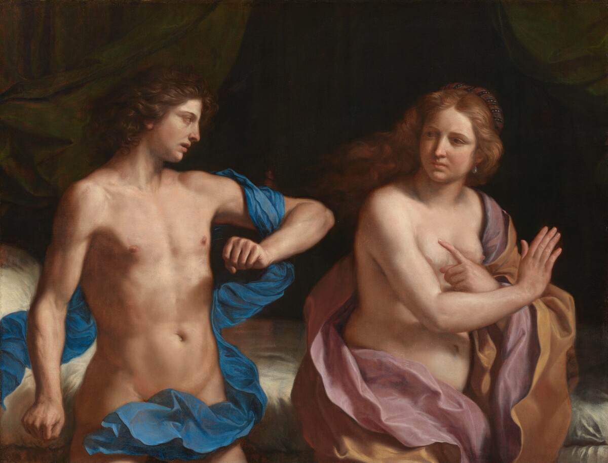 Amnon and Tamar by Giovanni Francesco Barbieri, called Guercino