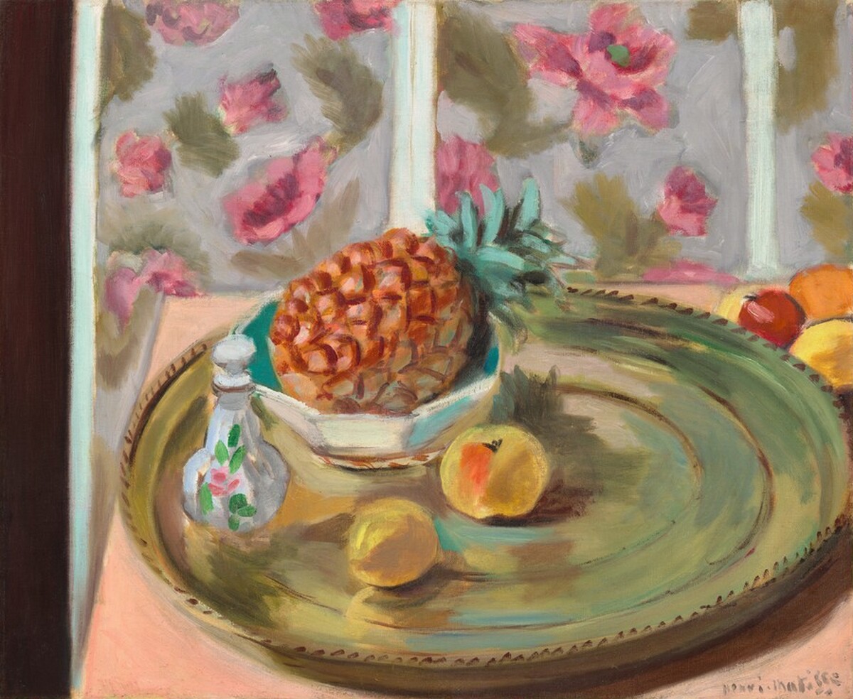 Still Life with Pineapple by Henri Matisse