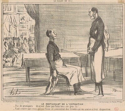 Le restaurant de l'exposition