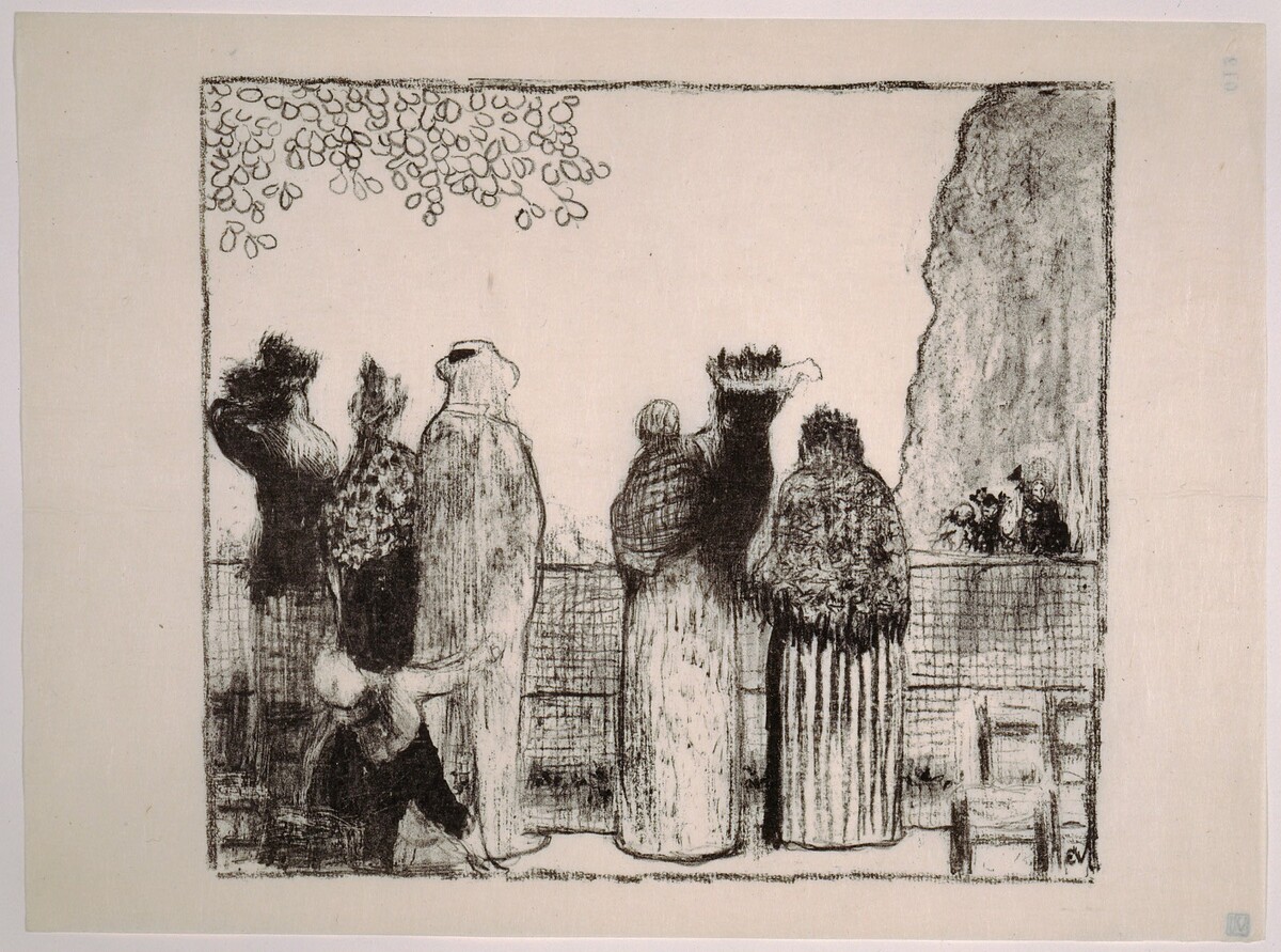 Les Tuileries by Edouard Vuillard