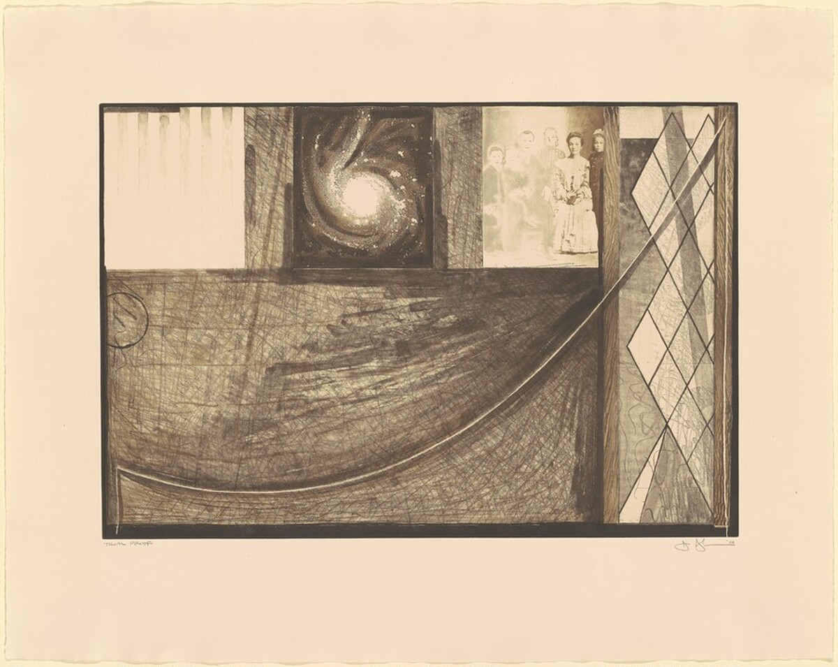 Untitled [trial proof] by Jasper Johns