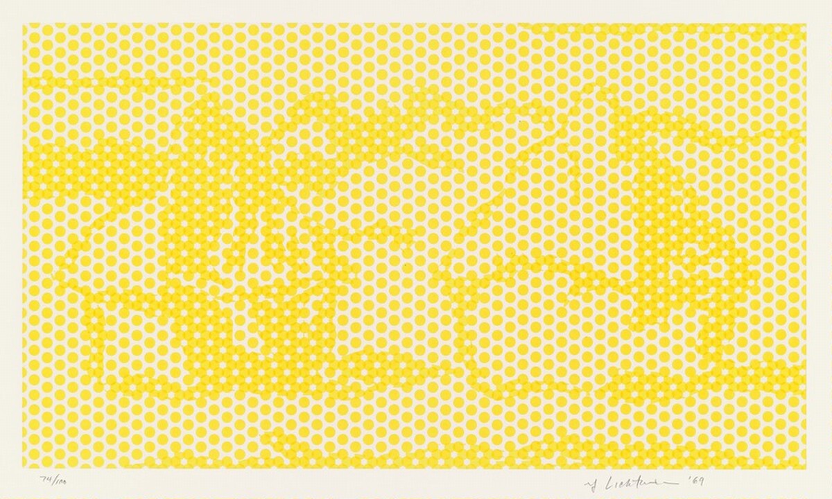Haystack #1 by Roy Lichtenstein