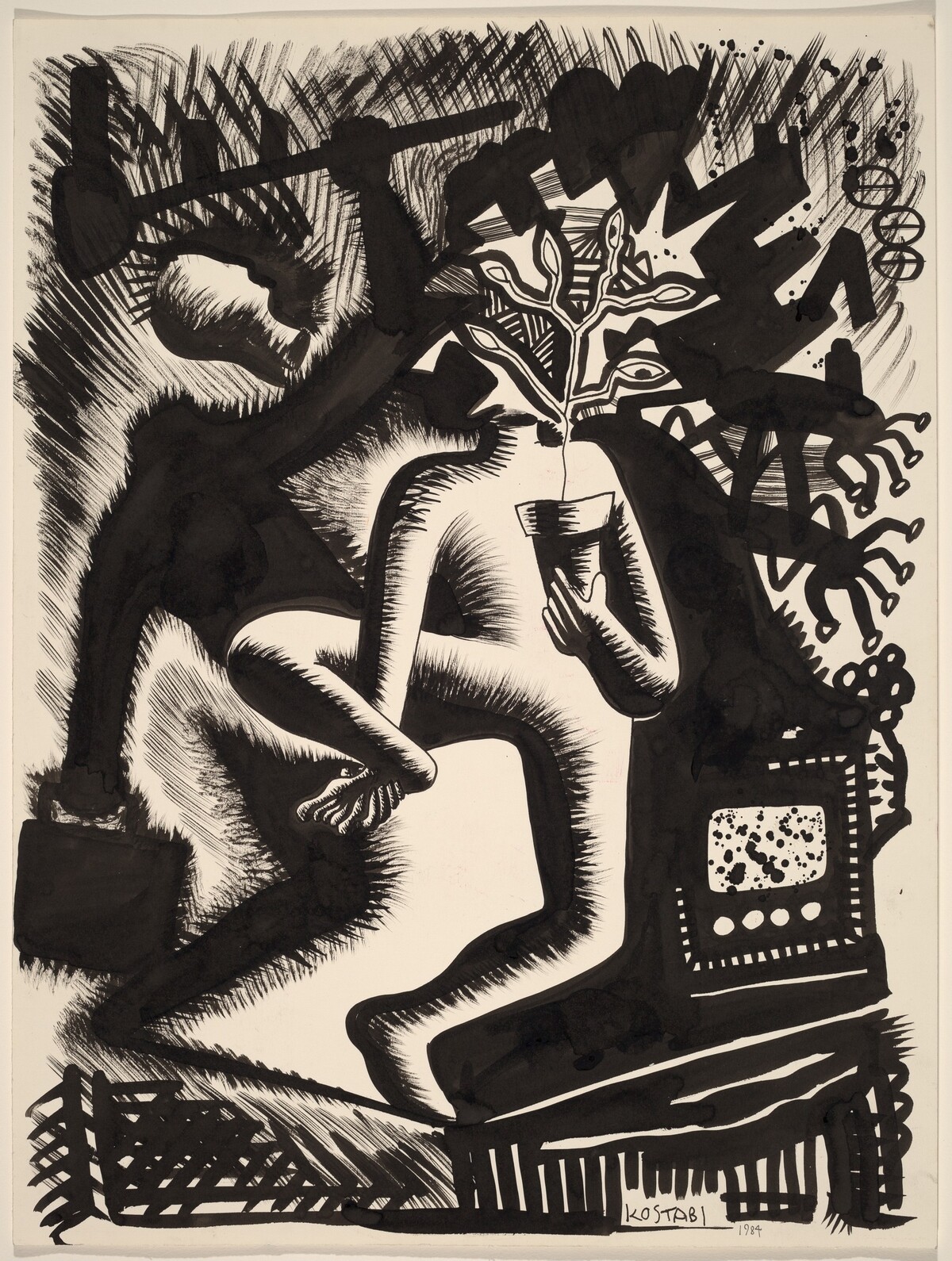Growth Patterns by Mark Kostabi