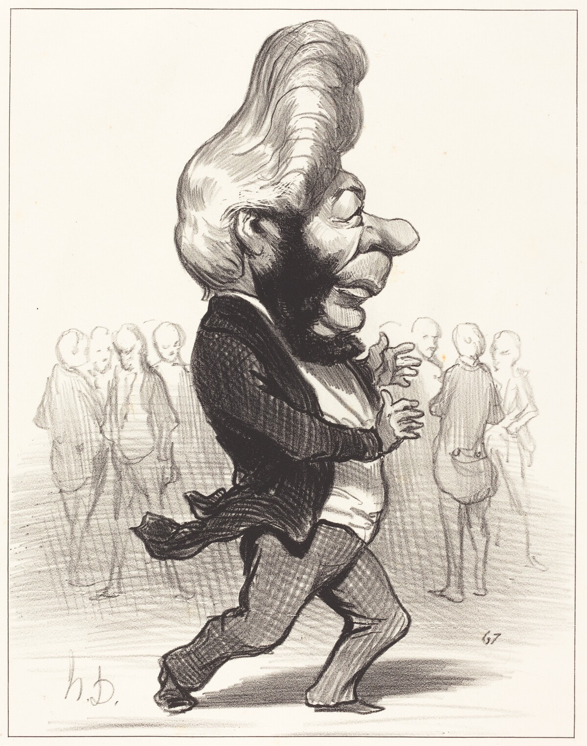Ferdinand Favre by Honoré Daumier