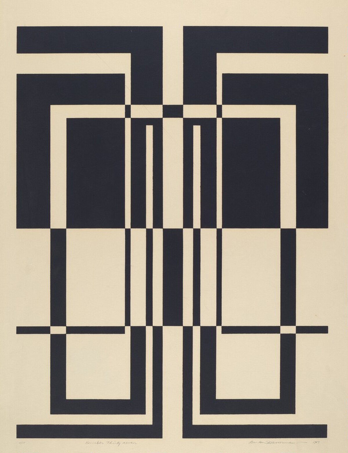 No. 37 by Burton Wasserman