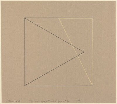 Two Triangles within a Square #2