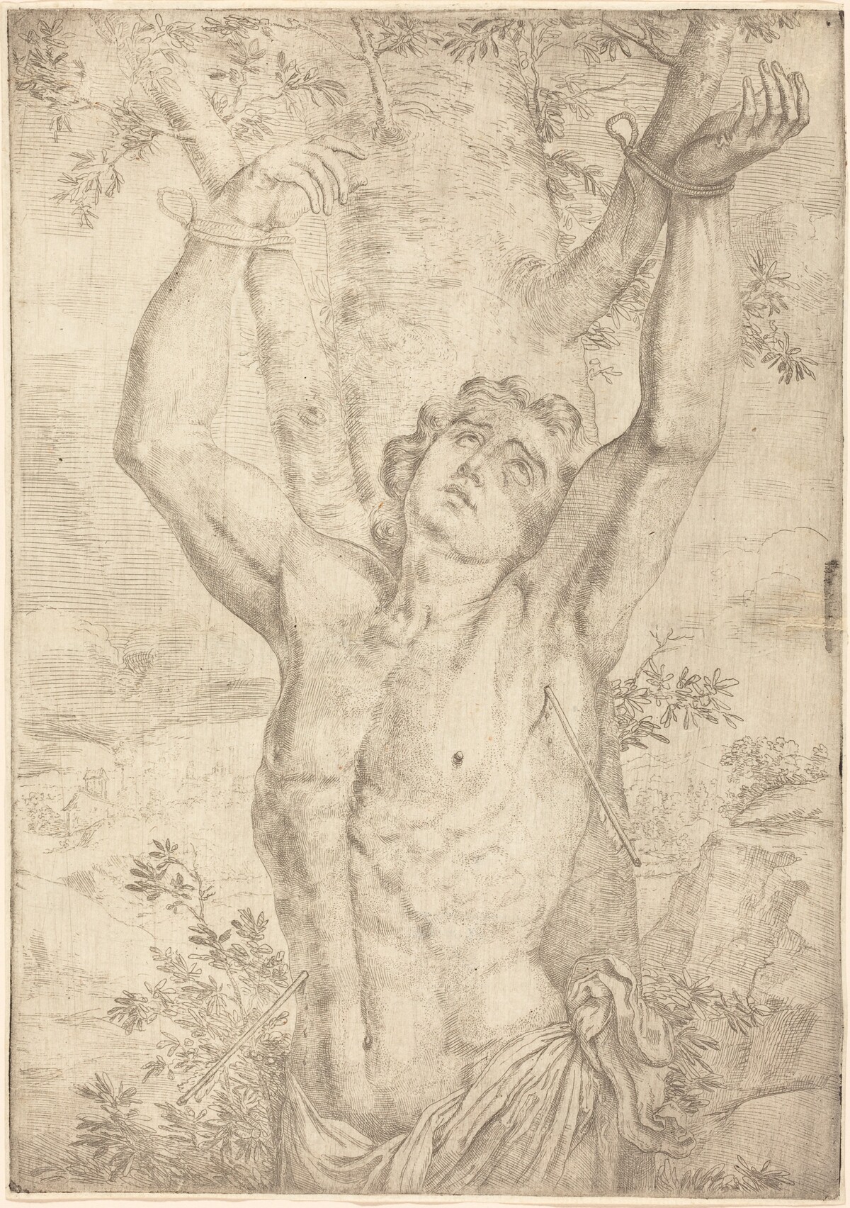 Saint Sebastian by Simon François