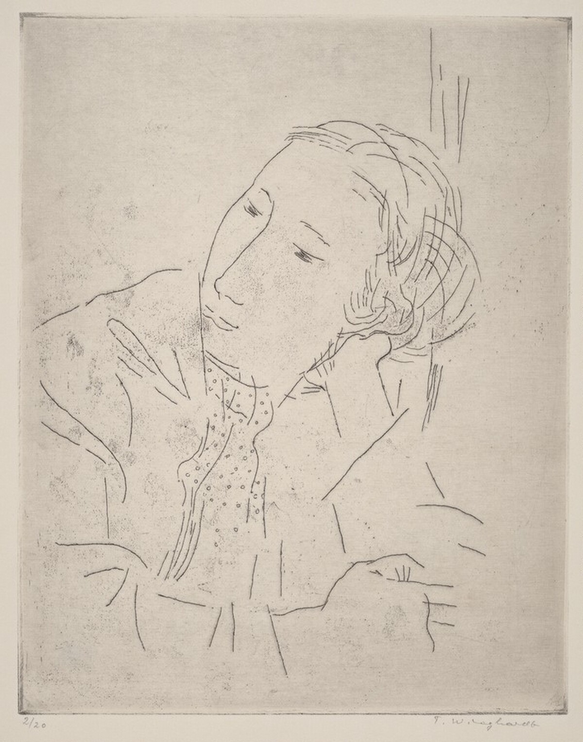 Portrait of a Woman by Paul Wieghardt