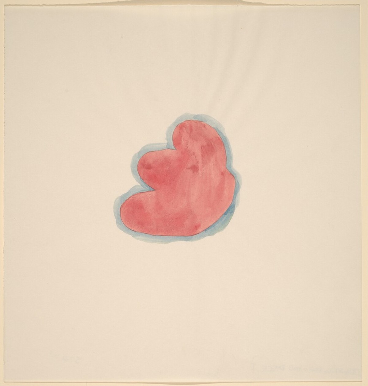 Drawing for Wood Piece I by Richard Tuttle