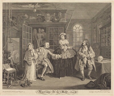 Marriage a la Mode: pl. 3