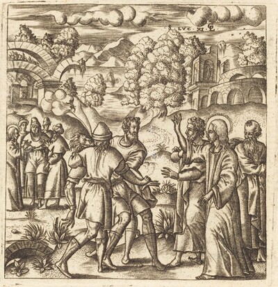 Christ Heals a Dumb Man