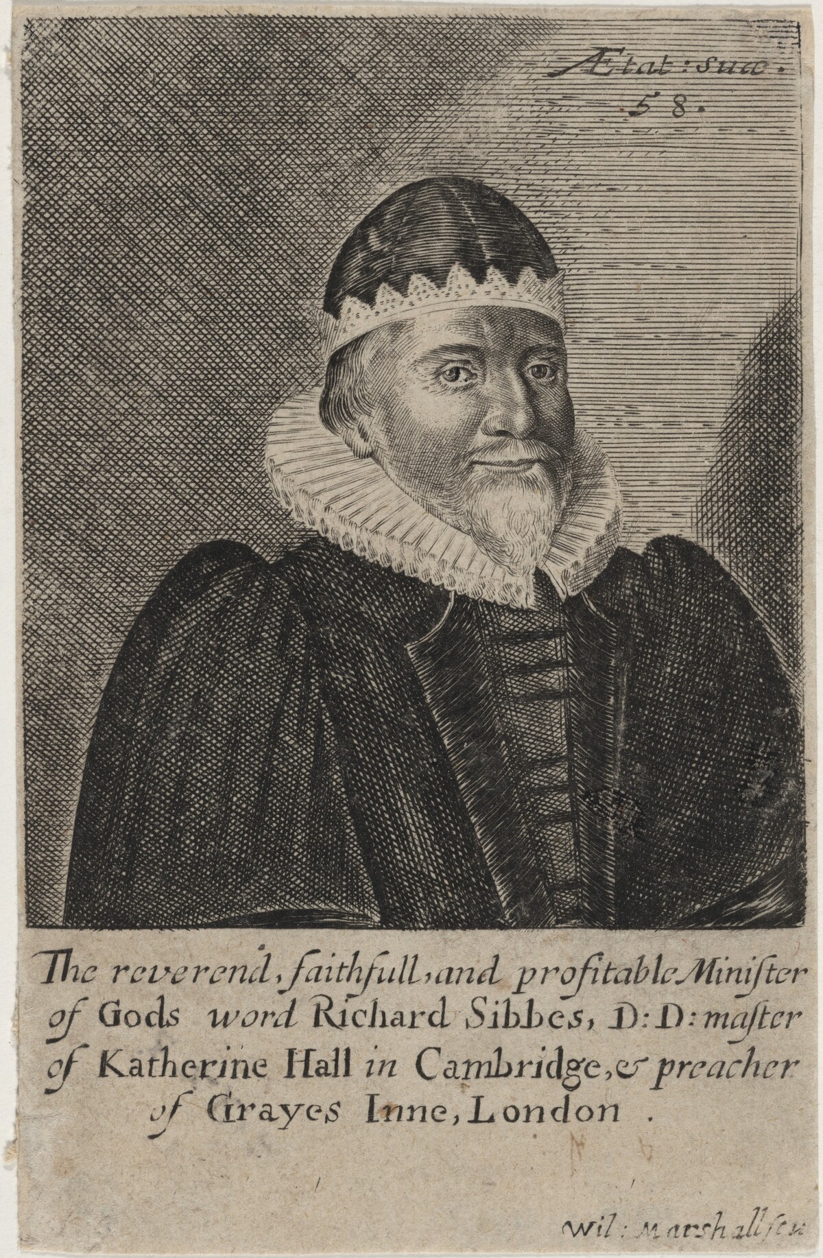 Richard Sibbes, D.D. by William Marshall