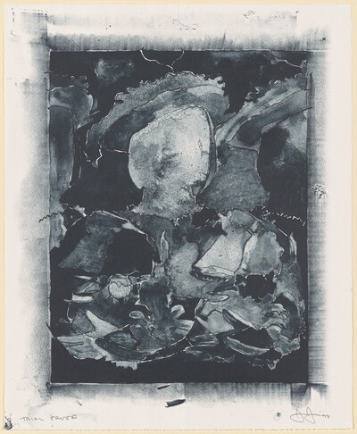 After Holbein (In Portfolio Artists against Torture) [trial proof]