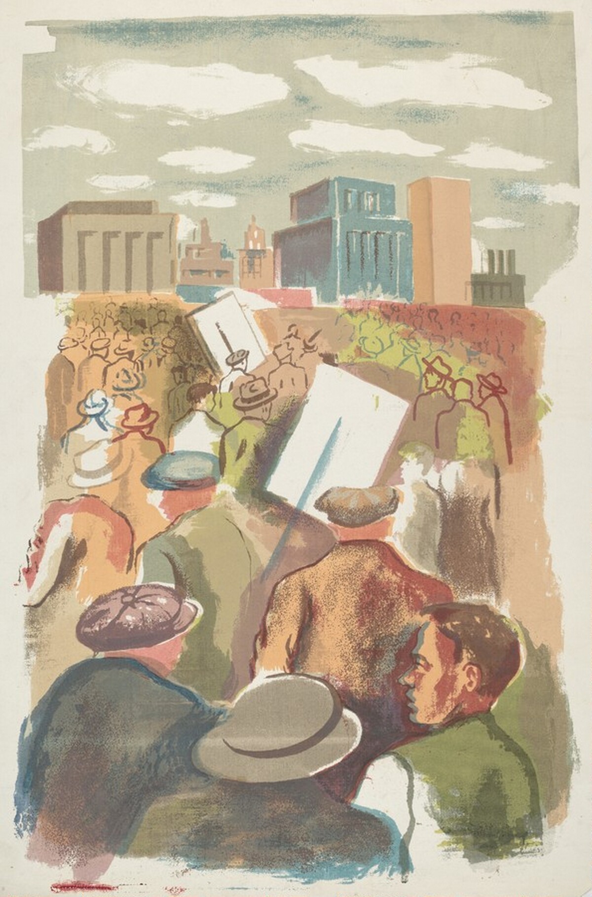 Public Demonstration by Maurice Merlin